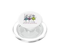 Funny Women Golf Fairway Divas Vinimos, vimos, Clubes PopSockets PopGrip para MagSafe