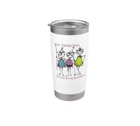Funny Women Golf Fairway divas Vinimos, vimos, clubes Vaso térmico de acero inoxidable de doble pared