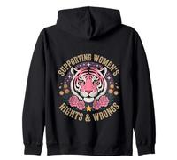 Funny Women I Support Women's Rights And Wrongs Aesthetic Sudadera con Capucha