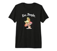 Funny Womens Cottagecore Art EW People Antisocial Frog Lover Camiseta Premium