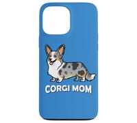 Funny Womens Girls Cardigan Blue Merle Corgi Mom Lover Carcasa para iPhone 13 Pro MAX