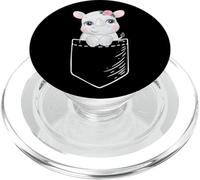 Funny Womens Girls Kids Save Endangered Rhino Pocket Lover PopSockets PopGrip para MagSafe