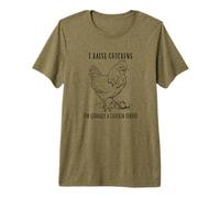 Funny Womens Girls Raise Chicken Tender Buff Orpington Lover Camiseta Premium