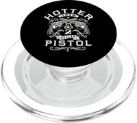 Funny Women's Hotter Than a 2 Dollar Pistol Casual Graphic PopSockets PopGrip para MagSafe