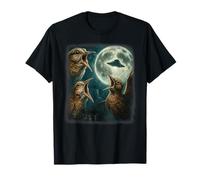 Funny Woodcock Freak Out To UFO Luna Llena Alien Secuestro Camiseta