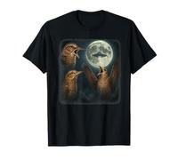 Funny Woodcock Reacción A OVNI Luna Llena Divertido Secuestro Camiseta