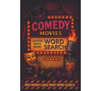 Funny Word Search Books for Adults Comedy Movie: The Ultimate Fun Large Print Stress Relief Word Find Puzzles For Adult and Seniors