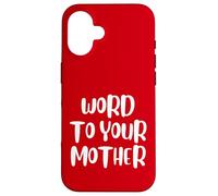 Funny Word To Your Mother Jokes Sarcastic Carcasa para iPhone 16