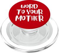 Funny Word To Your Mother Jokes Sarcastic PopSockets PopGrip para MagSafe