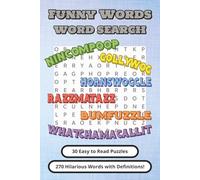 Funny Words Word Search Puzzle Book: Fun Word Searches with Easy to Read Print about Fun and Hilarious Words for Kids, Teens, Adults & Seniors | 6x9 ... | Gift for Vacations, Holidays and Free Time