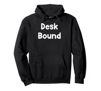 Funny Work Humor Design |Desk Bound Daily Grind Edition Sudadera con Capucha