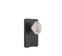 Funny Workout Inhale Exhale Perezoso Yoga Pose Relax Nap Beige PopSockets PopWallet para MagSafe