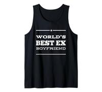Funny World'S Best Ex Novio Parejas Divertidas Novia Camiseta sin Mangas