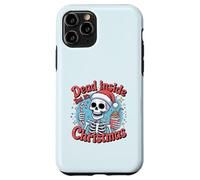 Funny Xmas Skeleton Graphic. Dead Inside But It's Christmas Carcasa para iPhone 11 Pro