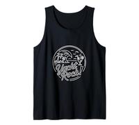 Funny Yacht Rock Diciendo Tropical Mujeres Hombres Fiesta Camiseta sin Mangas