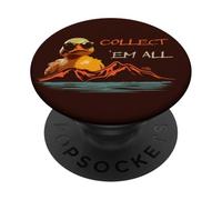 Funny Yellow Rubber Duck Collect All Off-Road Truck Humor PopSockets PopGrip Adhesivo