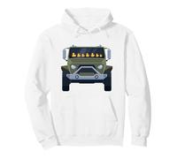 Funny Yellow Rubber Duck Collecting Off-Road Truck Humor Sudadera con Capucha