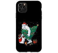 Funny Yeti Christmas Tree Lights Bigfoot Xmas Sasquatch Boys Carcasa para iPhone 11 Pro MAX