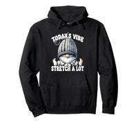 Funny Yoga Graphic With Meditation Gnome For Sports Teacher Sudadera con Capucha