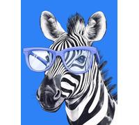 Funny Zebra Sketchbook: Blank Drawing Book for Teens, Tweens and Creative Kids: 110 Blank Pages | Large 8.5 x 11 Inch Sketchbook for Drawing, Doodling, Sketching and Creative Expression