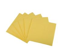 Funny Zell paño Servilletas 3 Capas, Amarillo 40 x 40 cm pliegue 1/4, 4 unidades (4 x 250 unidades)