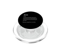Funny Zoe Significado del Nombre - Zoe Nombre Personalizado PopSockets PopGrip para MagSafe