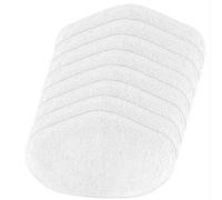 Funnytime - Kit de 8 paños Lavables para Polti Vaporetto PAEU0332, Color Blanco