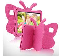 FunnyWin Funda para iPad Mini 6 5 para tablet para niños, iPad Mini 6 8.3 con función de atril y luz de EVA, protección completa contra caídas, resistente a prueba de golpes, iPad Mini niño a prueba de golpes, para regalo de niña y niño (rosa)