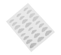 FUNOMOCYA 1 Hoja Diapasón De Guitarra Pegatinas Marcadores De Cuello De Bajo Etiqueta Del Cuello De La Guitarra Calcomanías De Diapasón De Guitarra Calcomanías De Cuello El Plastico Silver