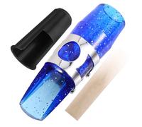 FUNOMOCYA 1 Juego Boquilla de Saxofón con Caña y Funda Accesorios Saxofones Soprano y Tenor Práctica y Afinación Precisa