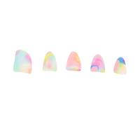 FUNOMOCYA 1 Juego Jugando Las Uñas Pipa Uñas De Laúd Clavo Laúd Usando Uñas Postizas Puntas De Uñas Instantáneas Laúd Uñas Postizas De Dedos De Algodón Nylon Color Aleatorio