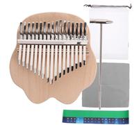 FUNOMOCYA 1 Juego Principiante Kalimba Portátil Pulgar Piano Instrumento De Música Kalimba Pequeño Kalimba 17 Teclas