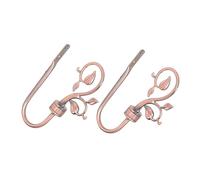 FUNOMOCYA 1 Par Gancho De Pared De Base De Cortina Accesorios Oro Colgante Retenciones De Cortina Sin Taladro Amarrado Retraso De Cortina Retenciones De Cortinas para Cortinas Aleación