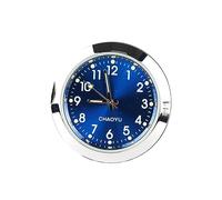 FUNOMOCYA 1 pieza Reloj Aromático Luminiscente para Automóvil Decoración de Salida de Aire con Termómetro y Aromaterapia Color Azul