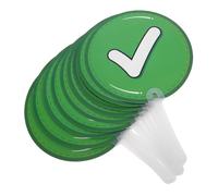 FUNOMOCYA 10 Paletas De Votación De Plástico con El Símbolo De &Quot;Acuerdo con El Oponente&Quot; Paletas De Debate En El Aula Paletas De Juego Paletas De Verdadero O Falso Tabla De