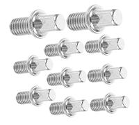 FUNOMOCYA 10 Piezas Accesorios Para Tornillos De Tambor Pernos De Llave De Tambor Tornillo De Caja Para Eje De Pedal De Reparación Para Kit De Batería