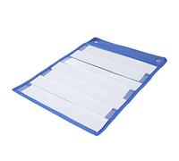 FUNOMOCYA 10 Piezas Bolsa Colgante Magnética Transparente Pet para Enseñanza Organizador de Pared con Blancas Bolsillo de Almacenamiento Didáctico para Aula y