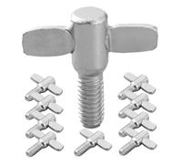 FUNOMOCYA 10 Piezas Tornillos de Ala para de Accesorios de Fijación para Set de Tornillos Duraderos y Estables para