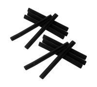 FUNOMOCYA 10 Unidades Protector de Polvo Fácil de Extraer para Ranura Pci de Placa Base, Silicona Negra de 8.20x0.75x0.50cm Prolonga la Fiabilidad del Hardware para Caja de Computadora