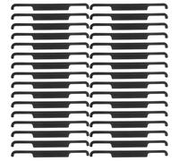 FUNOMOCYA 100 Piezas Ganchos para Sujeción de Fundas de Asiento de Coche Clips Plásticos Resistentes para Fijar Cojines y Protectores Accesorios de Reemplazo para Interiores de Vehículos