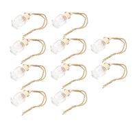 FUNOMOCYA 10piezas Adornos De Aromaterapia Colgante De Botella De Perfume Colgante Perfumado Para Coche Para Interior De Coche