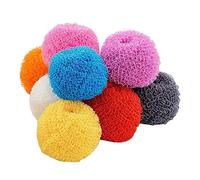 FUNOMOCYA 10piezas Bola De Limpieza Fibra Unidades Utensilios De Cocina Bola De Limpieza Hogar