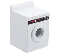FUNOMOCYA 12 para Casa de Muñecas Modelo Decorativo de Madera Lavadora en Miniatura Educativa Juguete Cognitivo Infantil para Escritorio y Juegos de Simulación