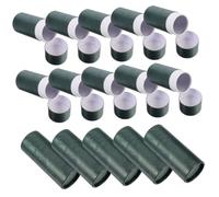 FUNOMOCYA 15 piezas Caja de para Botellas de Aceite Esencial Tubo de Resistente Envase para Frascos y Almacenamiento de Botellas de Té Color Verde Oscuro Protección Duradera y