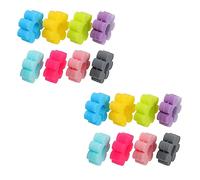 FUNOMOCYA 16piezas Marcadores Decorativos De Silicona Para Copas De Vino Identificador Copa Vino Diseño Flores Colores Surtidos