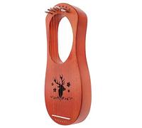 FUNOMOCYA 1juego Arpa De Lyra Cuerdas Instrumento Musical Portátil Para Principiantes Incluye Varilla De Afinación y Cuerdas Adicionales Sonido Melódico y Brillante Para Relajación y
