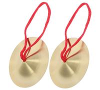 FUNOMOCYA 1par Cymbals De Aleación Para Instrumentos De Percusión Pequeños Perfectos Para Clases De y Fiestas Infantiles