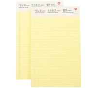 FUNOMOCYA 2 Blocs de Notas Memo Papel de Calidad Notas Portátiles Tamaño A5 Fáciles de Arrancar, Ideales para Escritura Creativa y Dibujos Varios estilos Varios estilos