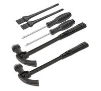 FUNOMOCYA 2 Juegos Herramientas de Excavación para Kit de Arqueología con Martillo Cincel y Cepillo de Educativo de Unidades para Aprendizaje y Exploración Científica