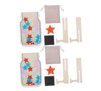 FUNOMOCYA 2 Juegos Sistema de Recompensa para Tarro Magnético y Fichas de Estrellas Herramienta Flexible para Gestión de Comportamiento Aulas y Hogares Incentivo de Responsabilidad y